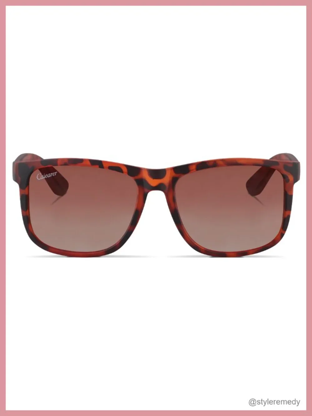 TR90 Frame Polarized Square Sunglasses 100% UV400 Protection